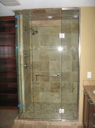 Door Is Hinged Off Of The Lead Panel Which Is Supported On 3 Sides With Channel Door Has Glass T Frameless Shower Enclosures Shower Enclosure Frameless Shower