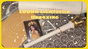 Kr multimedia is the leading korean pop retail store serving the kpop fans of vancouver and burnaby. Unboxing Loona ì´ë‹¬ì˜ ì†Œë…€ Official Lightstick Youtube