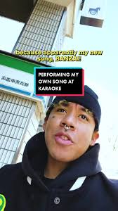 Performing 'Banzai!' Song at Karaoke