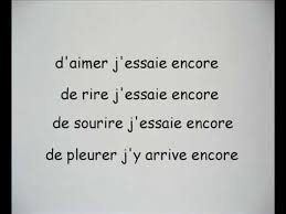 Kenza Farah J Essaie Encore Parole Youtube