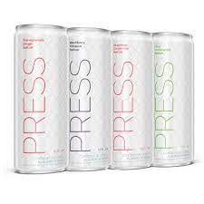 Press Premium Alcohol Hard Seltzer Variety Pack 8pk 12 Fl Oz Cans Hard Seltzer Canning Seltzer