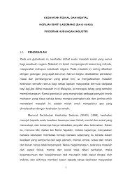 Dengan menjaga kebersihan, kesihatan kita akan terjamin. Pdf Kesihatan Fizikal Dan Mental