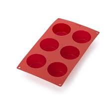 Lekue 6 Cavitiy Silicone Muffin Mould Lekue Baking Molds Muffin
