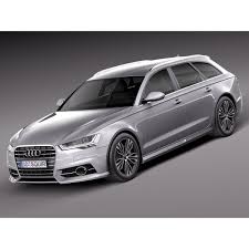 Audi A6 Avant 2015 3d Model Cgriver Audi A6 Audi Modell