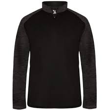 mens corporate quarter zips badger mens tonal blend 1 4 zip