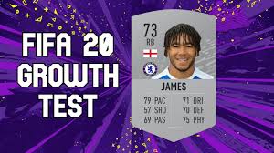 Best young, cheap defenders to sign in career. Reece James Growth Test Fifa 20 Career Mode Youtube