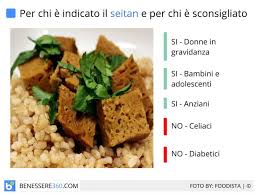 Viene introdotto nelle diete e nei regimi alimentari privi di carne, come quello vegano o vegetariano perché è un vero e proprio concentrato alternativo alle proteine di origine. Seitan Valori Nutrizionali Calorie Proprieta Controindicazioni E Preparazione