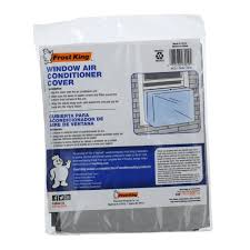 Many fabric air conditioner covers trap heat during the summer and thus lower the efficacy of air conditioners. Frost King 18 In X 27 In X 16 In Vinyl Outside Window Air Conditioner Cover For Small Units Ac2h The Home Depot