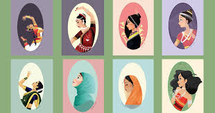 In all spheres of indian life diversities are clearly visible. Beauty In Diversity Agrima Kaji S Illustrations Of Women Depict India S Diverse Cultural Identity