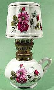 Check spelling or type a new query. Moss Rose Pattern Miniature Oil Lamp Fluted Chimney