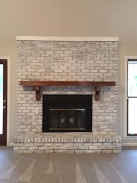 There are a ton of options for things that you can do to change the look of a brick fireplace: 17 Facelift Ideas For A Fireplace Remodel In Your Home Hometalk