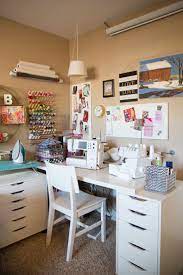 Luckily, i have this roundup of nifty ideas to help you out! My Super Small Sewing Space Bonnie And Blithe Sewing Room Design Small Sewing Space Small Sewing Rooms
