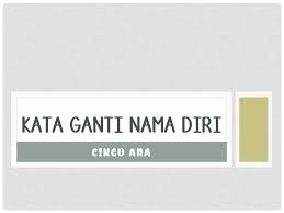 Hamba—digunakan pada diri sendiri pada zaman dahulu.; Kata Ganti Nama Diri Flip Ebook Pages 1 8 Anyflip Anyflip