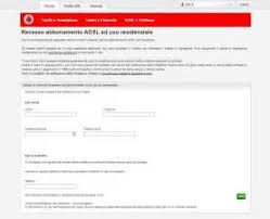 Disdetta Rete Fissa Vodafone