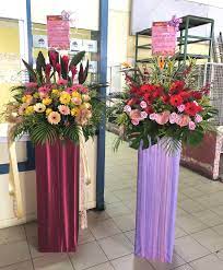 best wishes grand opening 喜庆满堂 客如流水 johorflorist floristjohor jbflorist floristshop flowershop floral arrangements beautiful flowers table decorations