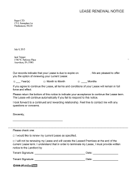 Also, a lease does not usually automatically renew. Lease Renewal Agreement Ezlandlordforms