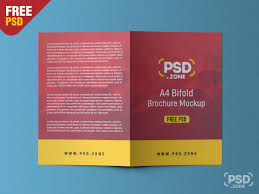 Today S Special Freebie Is A4 Bifold Brochure Mockup Psd This A4 Bifold Brochure Mockup Psd Is Ideal For Presen In 2020 Brochure Mockup Psd Mockup Free Psd Mockup Psd
