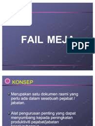 Ona biasanya disiarkan pada website mereka atau website video seperti youtube. Apa Itu Fail Meja