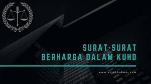 Surat utang negara merupakan surat berharga negara yang diterbitkan pemerintah. Surat Surat Berharga Dalam Hukum Dagang Kuhd Situs Hukum