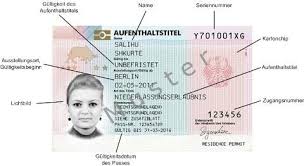 The < symbol represents a blank space Electronic Residence Permit For Immigrants Neuss Am Rhein