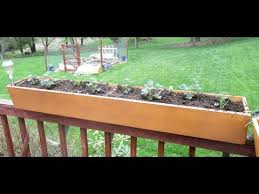 Maybe you would like to learn more about one of these? Build Deck Railing Planter Boxes Youtube