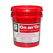 Line your mop bucket with a trash bag and fill halfway with the sealer. Spartan On An On Floor Finish Wax Sealer 5 Gal Pail Amazon Com Industrial Scientific