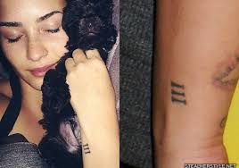 All Photos Of Demi Lovato's Tattoos And Their Meaning And Symbolism
