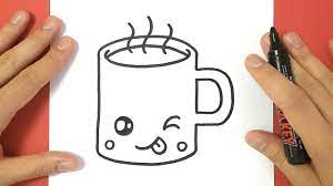 Follow the simple instructions and in no time you've created a great looking cartoon flower drawing. How To Draw A Hot Chocolate Cup Cute And Easy Youtube