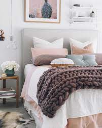 Who Would Have Thought Grape And Peach Would Work So Well Together With A Pop Of Sage Happy Hump Day Everyone Only 3 Pastel Room Apartment Decor Home Bedroom
