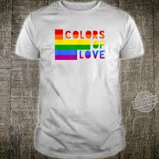 Peace mountains of peace 10. Lgbt Flagge Colors Of Love Design Mit Regenbogenflagge Shirt