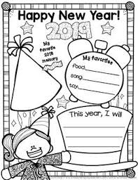 New Years 2019just A Little Freebie Set Of Boy And Girl Posters For The New Year Take A Snapshot Of A New Years Activities January Classroom School Activities