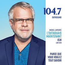 Dès lundi 15h, Michel Lapointe (@lapointe1415) à l'Outaouais Maintenant.  Parce que vous voulez tout savoir.