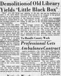 Santa Maria Historic Highlights for August