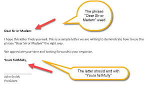 Though, in today's business world, the use using the cover letter example, starting the letter with dear hiring manager is more appropriate and is a more effective cover letter greeting than. Dear Sir Or Madam Best Salutation Review Incorporated Zone