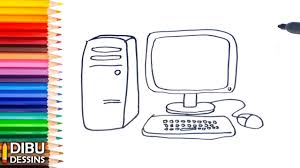 Vous avez changé d'ordinateur ou vous pensez en changer ? Comment Dessiner Un Ordinateur Etape Par Etape Youtube