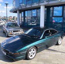 Car Collector On Instagram Welcoming The Long Awaited Bmw 850 Csi To The Collection Loving The Way The Oxford Gr Bmw Collector Cars Green Metallic Paint