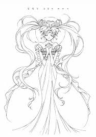 Sailor Moon Prinzessin Serenity Ausmalbilder Sailor Moon Kristall Sailor Moon Ausmalbilder