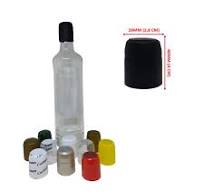 Kit 1000 Cápsulas Fechadas em PVC Termoencolhível 28mm X 40mm Tampa Para  Cachaça Com Rolha Tampa Para Litros Com Rolha