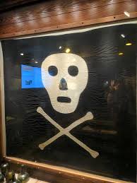 Someone posted 1 of the 2 Jolly Roger flags left in the world so here is  the second one for you sea lovers out there to see. Meet 2 of 2 Jolly