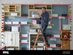 Altranft, Germany. 01st Feb, 2021. Kenneth Anders, director of the  Oderbruch Museum "Museum Altranft