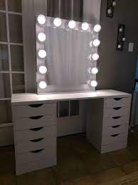 This type of vanity dresser is also made of wood which make it more natural. Vanity Mirror With Lights Dimmer And 2plug Outlet Bedroom Vanity With Lights Bedroom Vanity Stylish Bedroom
