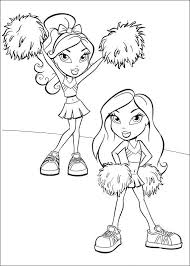 Carte d invitation anniversaire gratuite imprimer pour fille ado. Coloriage Bratz Pour Fille Dessin Gratuit A Imprimer