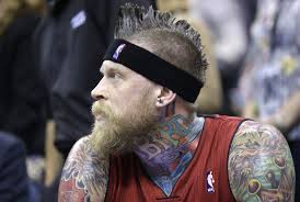 Birdman has a cross tattooed on his face, right between his eyes. Chris Birdman Andersen Goes For Fresh Look As He Ditches Mohawk Bleacher Report Latest News Videos And Highlights