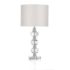 Uncover our beautiful collection of table lights for use all around the home. Dar Act4208 Acton Crystal Table Lamp With Shade
