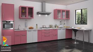أحدث كتالوج صور تصميمات مطابخ مودرن من افضل الوان المطابخ 2019 2020 Kitchen Design Pink Kitchen Appliances Straight Kitchen