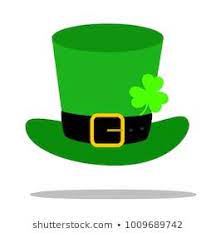 Vector Modern Flat Design On Saint Patrick S Day Leprechaun S Green Hat With Colover Leaf Illustration Leprechaun Leaf Illustration Stock Photos