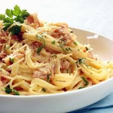 Tagliatelles Carbonara Speciales Recette Tagliatelle Carbonara Tagliatelles Recettes De Cuisine