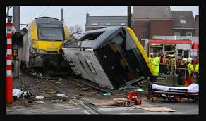 Accidente de tren en Bélgica. 4 muertos.
