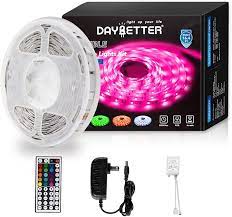 Maybe you would like to learn more about one of these? Amazon Com Daybetter Led Strip Lights 16 4ft With Remote Controller And Power Supply Tools Home Improvement