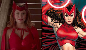 Bruja escarlata y visión de marvel studios combina el estilo de «sitcom clásicas» con el universo cinematográfico de marvel. Wandavision Imagenes De La Bruja Escarlata Con Traje Original Del Comic Marvel Disney Plus Ucm Video La Republica